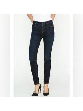 HUDSON JEANS Nico Mid-Rise Super Skinny Ankle Jeans